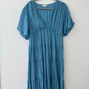 Umgee Brand Tiered Maxi Dress